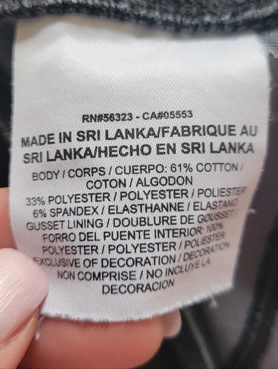 Nike Dri Fit Gray Black Camo Leggings Athletic High Rise Size M - Picture 6 of 6